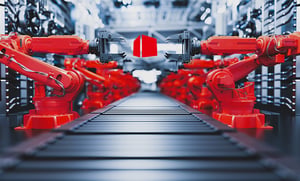 Machine met het Datagroup-logo
