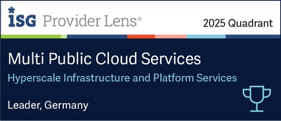 Leader-Auszeichnung für DATAGROUP in der Kategorie Multi Public Cloud Services